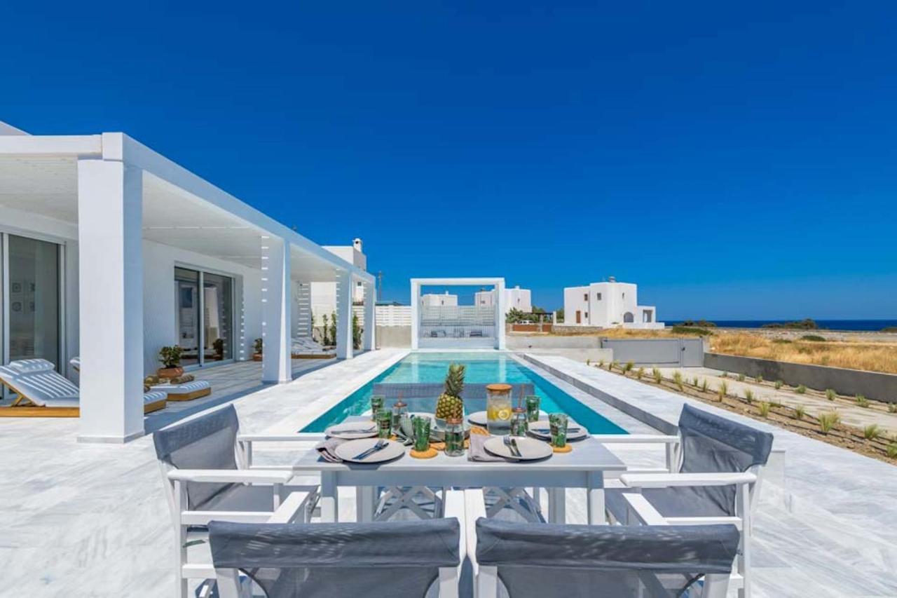 Seashore Beachfront Villa لاخنيا المظهر الخارجي الصورة